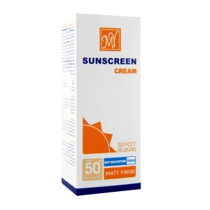 کرم ضد آفتاب SPF50 اسپات گارد مات انواع پوست مای
